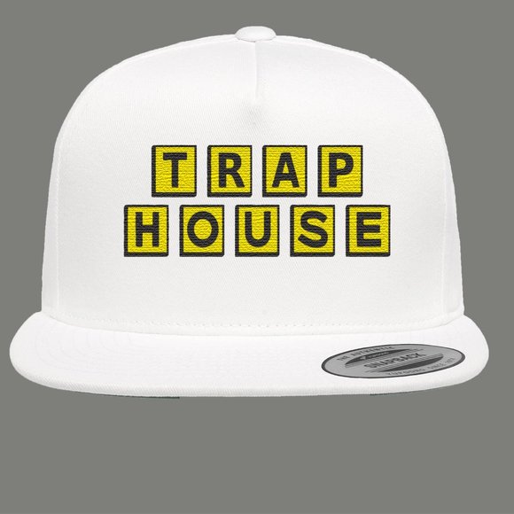 TRAP HOUSE BREAKFAST SPOT Hat Snapback Cap WAFFLE - Picture 1 of 3